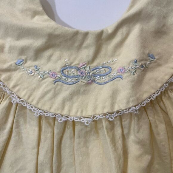 Charming Yellow Kids Dress - Picture 2 of 9